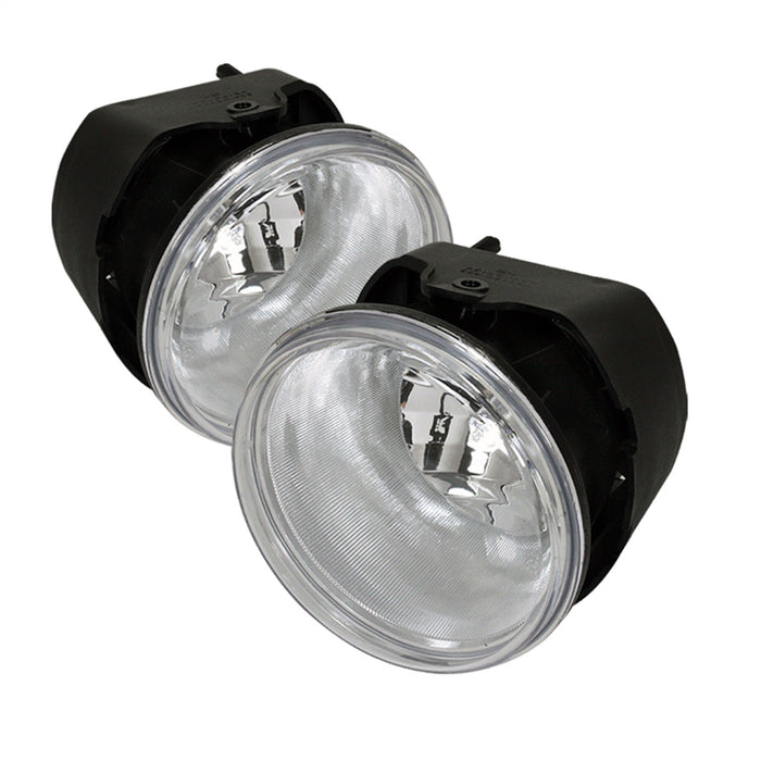 Spyder Auto 5015273 OEM Fog Lights; Bulbs Included; Pair; w/Switch; w/o Washer; Clear; - Truck Part Superstore