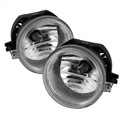 Spyder Auto 5015365 OEM Fog Lights; Bulbs Included; w/Switch; Pair; Clear; - Truck Part Superstore