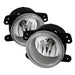 Spyder Auto 5015372 OEM Fog Lights; Bulbs Included; w/Switch; Pair; Clear; - Truck Part Superstore