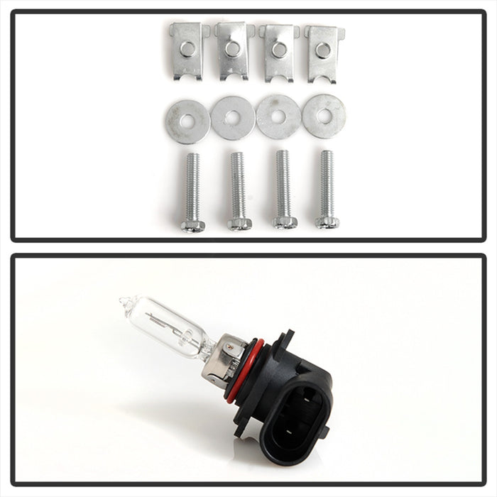 Spyder Auto 5015471 OEM Fog Lights; w/o Switch; w/o Body Cladding; Clear; - Truck Part Superstore