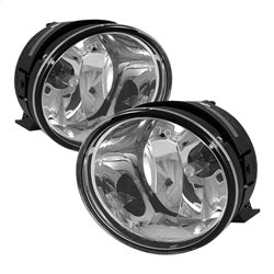 Spyder Auto 5015525 OE Style Fog Lights; Bulbs Included; w/Switch; Pair; Clear; - Truck Part Superstore