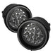 Spyder Auto 5015563 LED Fog Lights; Bulbs Included; w/Switch; Pair; Clear; - Truck Part Superstore