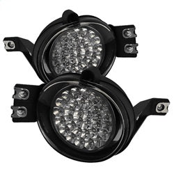 Spyder Auto 5015600 LED Fog Lights; Bulbs Included; w/Switch; Pair; Clear; - Truck Part Superstore