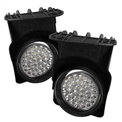 Spyder Auto 5015679 LED Fog Lights; Bulbs Included; Pair; Clear; - Truck Part Superstore