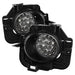 Spyder Auto 5015723 LED Fog Lights; Bulbs Included; w/Switch; Pair; Clear; - Truck Part Superstore