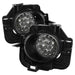 Spyder Auto 5015723 LED Fog Lights; Bulbs Included; w/Switch; Pair; Clear; - Truck Part Superstore