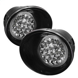 Spyder Auto 5015747 LED Fog Lights; Bulbs Included; w/Switch; Pair; Clear; - Truck Part Superstore