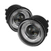 Spyder Auto 5015846 Halo Projector Fog Lights; Bulbs Included; w/Switch; Pair; Clear; - Truck Part Superstore