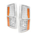 Spyder Auto 5016027 XTune Amber Corner Lights; 4 pc.; Euro; - Truck Part Superstore