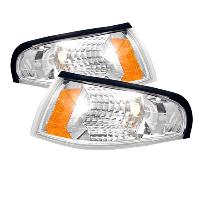 Spyder Auto 5016119 XTune Amber Corner Lights; Euro; - Truck Part Superstore