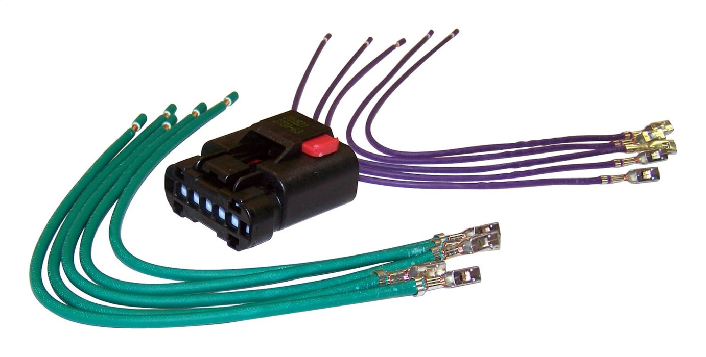 Crown Automotive Jeep Replacement 5017124AC Blower Motor Resistor Repair Harness; - Truck Part Superstore