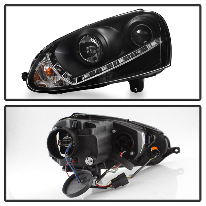 Spyder Auto 5017505 DRL LED Projector Headlights - Truck Part Superstore