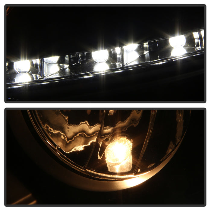 Spyder Auto 5017505 DRL LED Projector Headlights - Truck Part Superstore