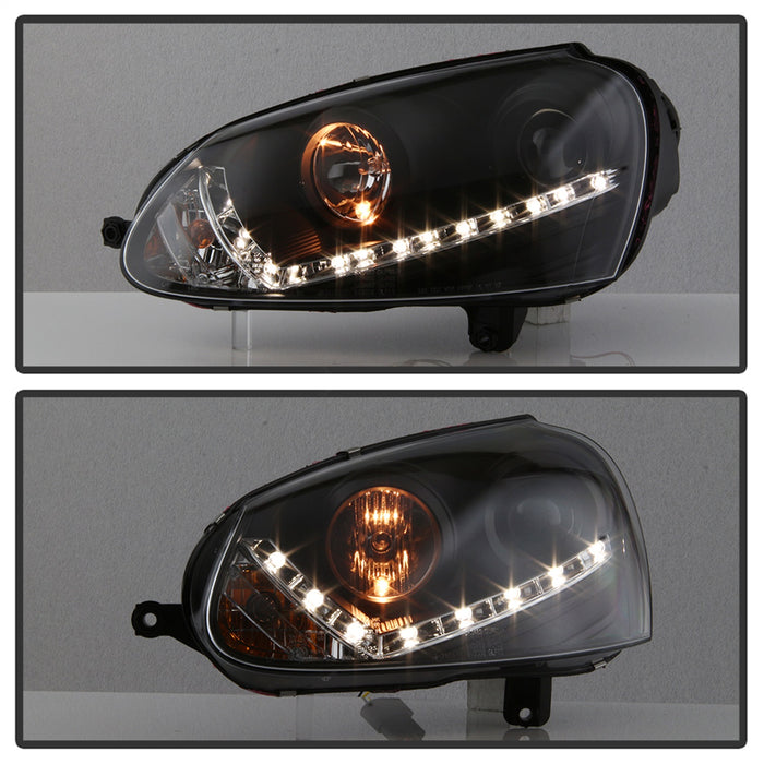 Spyder Auto 5017505 DRL LED Projector Headlights - Truck Part Superstore