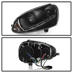 Spyder Auto 5017529 DRL LED Projector Headlights - Truck Part Superstore