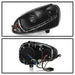 Spyder Auto 5017529 DRL LED Projector Headlights - Truck Part Superstore