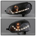 Spyder Auto 5017529 DRL LED Projector Headlights - Truck Part Superstore