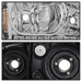Spyder Auto 5017628 XTune LED Crystal Headlights; Chrome; - Truck Part Superstore