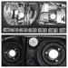 Spyder Auto 5017635 XTune LED Crystal Headlights; Black; - Truck Part Superstore