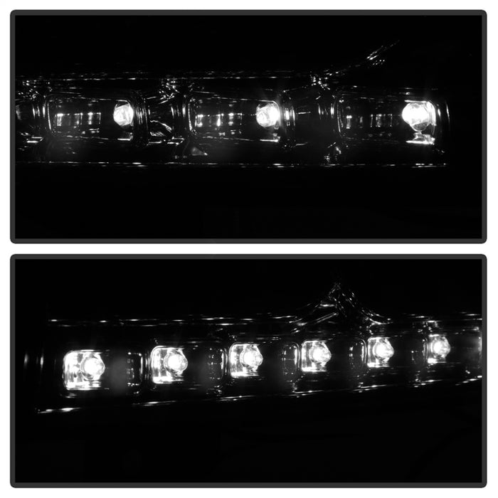 Spyder Auto 5017642 XTune LED Crystal Headlights; Smoke; - Truck Part Superstore