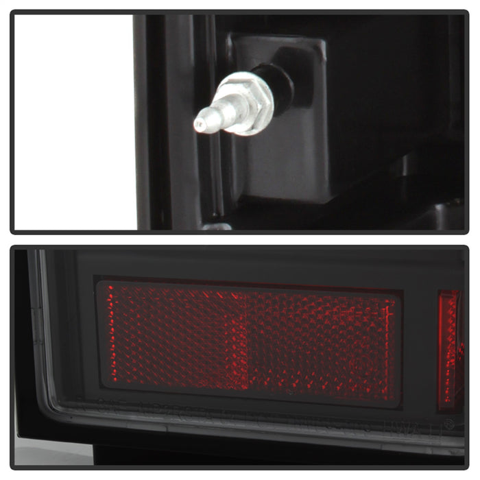 Spyder Auto 5017697 XTune LED Tail Lights; Black; - Truck Part Superstore