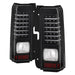 Spyder Auto 5017697 XTune LED Tail Lights; Black; - Truck Part Superstore
