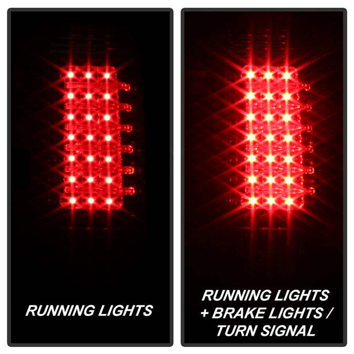 Spyder Auto 5017703 XTune LED Tail Lights; Chrome; - Truck Part Superstore