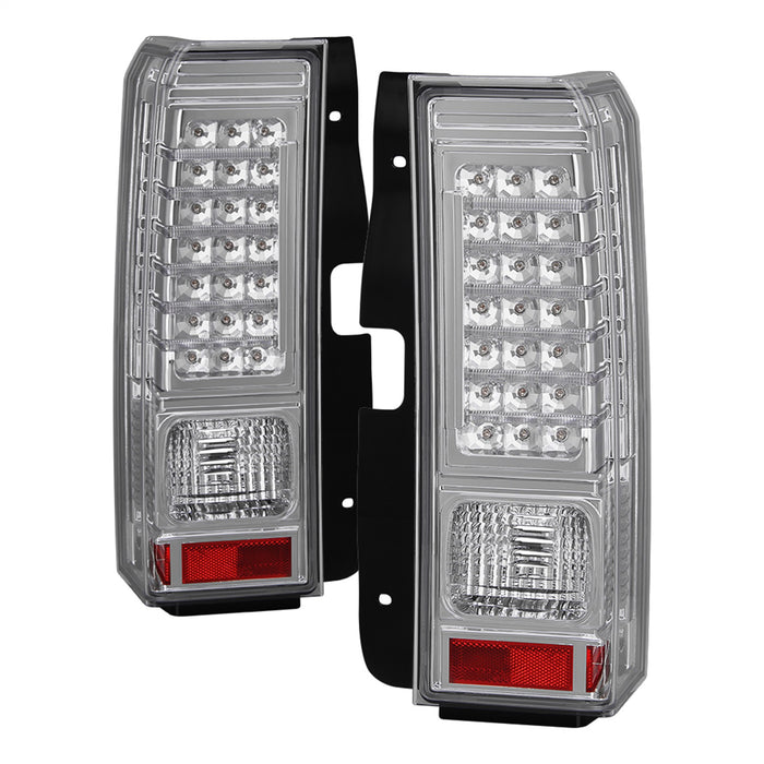 Spyder Auto 5017703 XTune LED Tail Lights; Chrome; - Truck Part Superstore