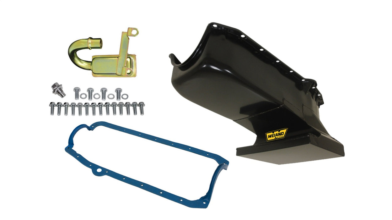 Weiand 5018WND Drag Racing Oil Pan Kit - Truck Part Superstore