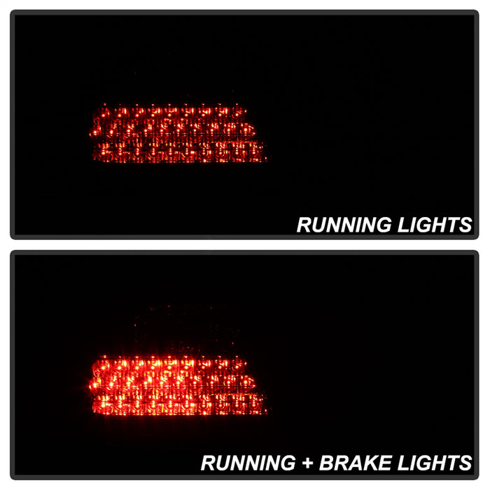 Spyder Auto 5020642 XTune LED Tail Lights; Red Clear; - Truck Part Superstore