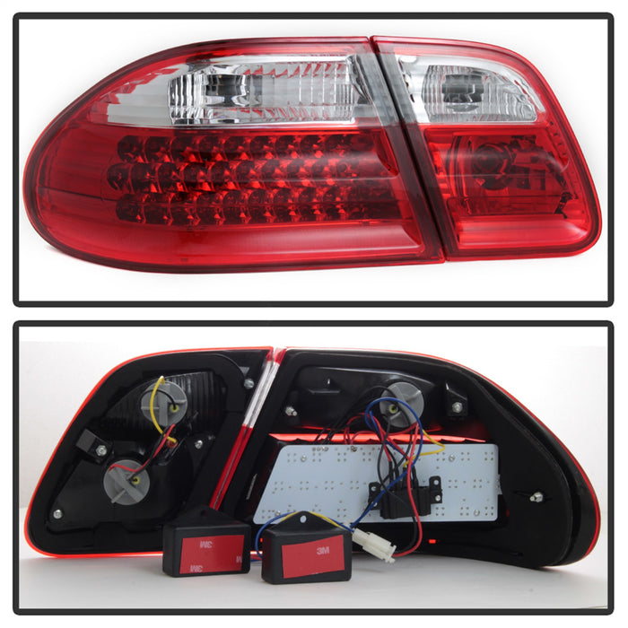Spyder Auto 5020642 XTune LED Tail Lights; Red Clear; - Truck Part Superstore