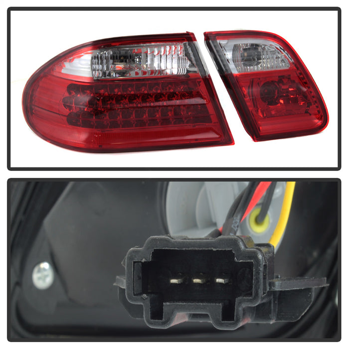 Spyder Auto 5020642 XTune LED Tail Lights; Red Clear; - Truck Part Superstore