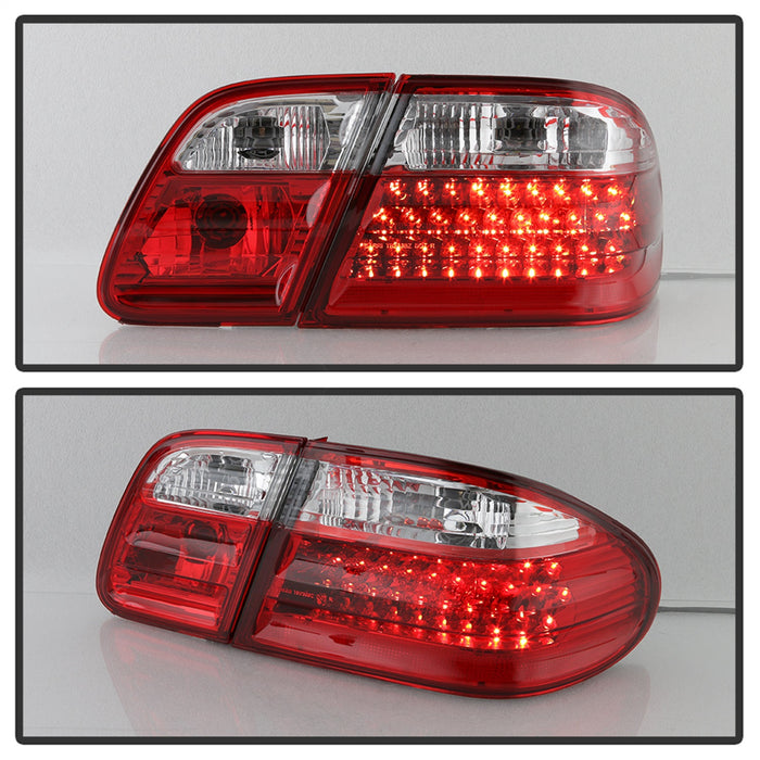Spyder Auto 5020642 XTune LED Tail Lights; Red Clear; - Truck Part Superstore