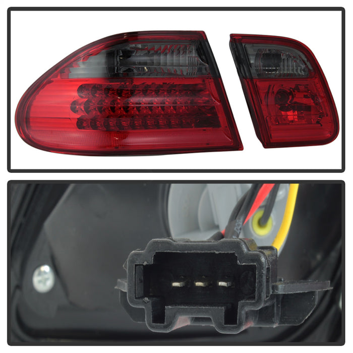 Spyder Auto 5020659 XTune LED Tail Lights; Red Smoke; - Truck Part Superstore