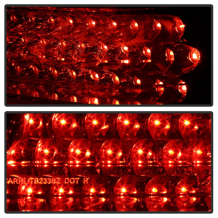 Spyder Auto 5020659 XTune LED Tail Lights; Red Smoke; - Truck Part Superstore