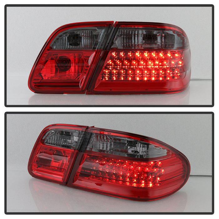 Spyder Auto 5020659 XTune LED Tail Lights; Red Smoke; - Truck Part Superstore