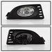 Spyder Auto 5020666 OEM Fog Lights; Bulbs Included; Pair; Clear; - Truck Part Superstore