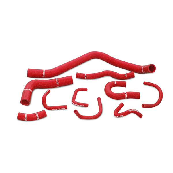 Mishimoto MMHOSE-CIV-88RD Silicone Radiator Hose Kit fits Honda Civic 1988-1991 - Truck Part Superstore