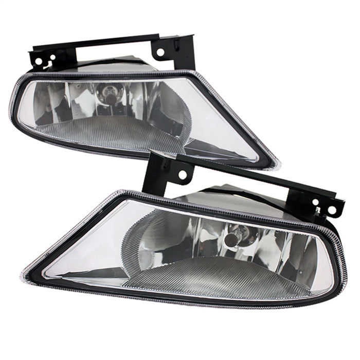 Spyder Auto 5020710 OEM Fog Lights; Bulbs Included; w/Switch; Pair; Clear; - Truck Part Superstore