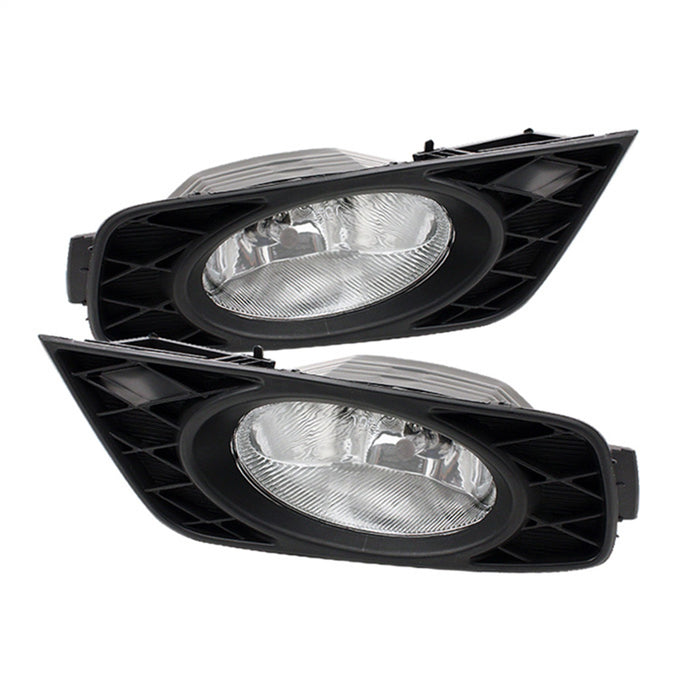 Spyder Auto 5020727 OEM Fog Lights; Bulbs Included; w/Switch; Pair; Clear; - Truck Part Superstore