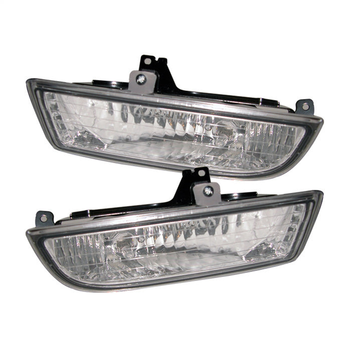 Spyder Auto 5020734 OEM Fog Lights; Bulbs Included; w/Switch; Pair; Clear; - Truck Part Superstore