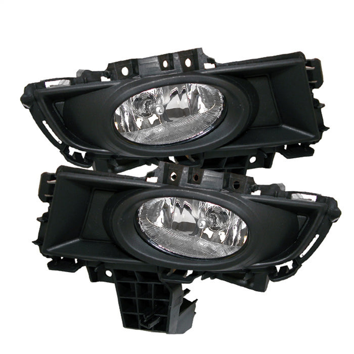 Spyder Auto 5020765 OEM Fog Lights; Bulbs Included; w/Switch; Pair; Clear; - Truck Part Superstore