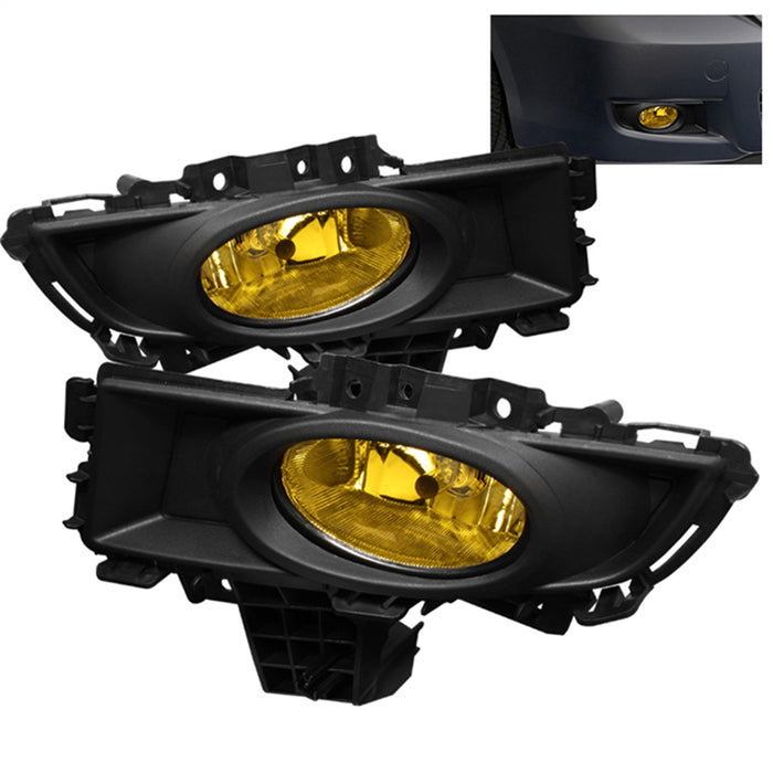 Spyder Auto 5020772 OEM Fog Lights; Bulbs Included; w/Switch; Pair; Yellow; - Truck Part Superstore