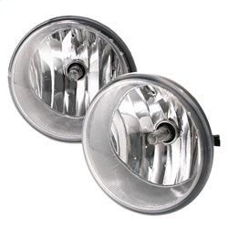 Spyder Auto 5020789 OEM Fog Lights; Bulbs Included; Pair; w/Switch; Clear; - Truck Part Superstore
