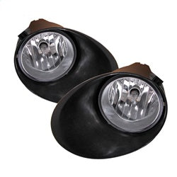 Spyder Auto 5020802 OEM Fog Lights; Bulbs Included; w/Switch; Pair; For Use w/Chrome Bumper; Clear; - Truck Part Superstore