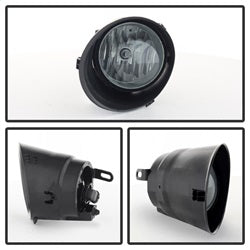 Spyder Auto 5020826 OEM Fog Lights; Bulbs Included; w/Switch; Pair; For Use w/Chrome Bumper; Smoke; - Truck Part Superstore