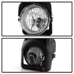 Spyder Auto 5020857 OEM Fog Lights; Bulbs Included; Pair; Clear; - Truck Part Superstore
