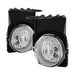 Spyder Auto 5020857 OEM Fog Lights; Bulbs Included; Pair; Clear; - Truck Part Superstore