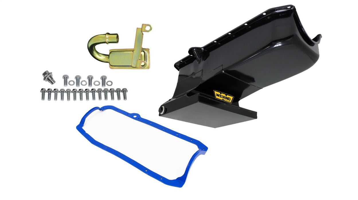 Weiand 5020WND Drag Racing Oil Pan Kit - Truck Part Superstore