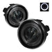 Spyder Auto 5021229 Halo Projector Fog Lights; Bulbs Included; w/Switch; Pair; Smoke; - Truck Part Superstore